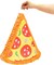 Pizza Pinata - Food Themed Birthday Party Decorations, Table Centerpiece (Small, 16.5 x 13.5 x 3 in)